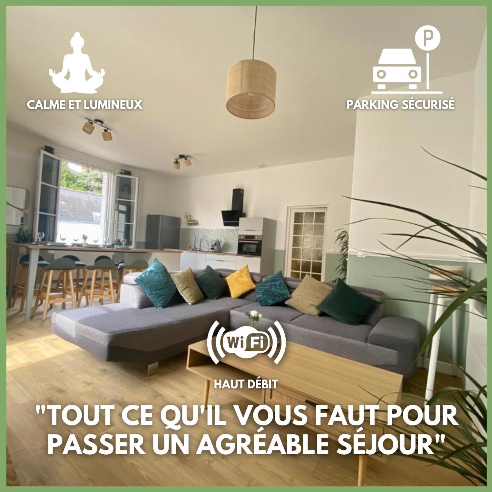 Elegance & Confort Au Coeur De Cholet ! Екстер'єр фото